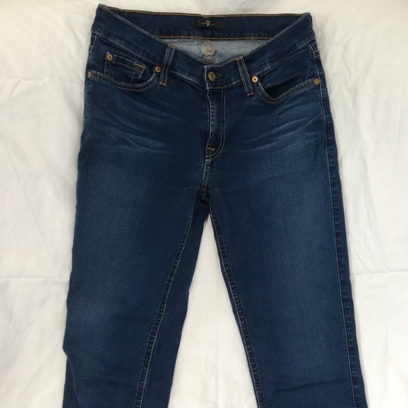 7 For All Mankind Women's Cigarette Jean - Picture 4 of 14